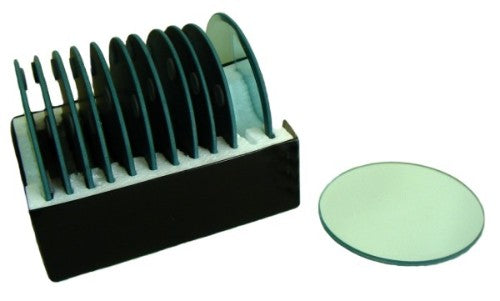 Round mirror candle plate with 12cm diameter, reflecting light and enhancing decor for candles and ambiance.