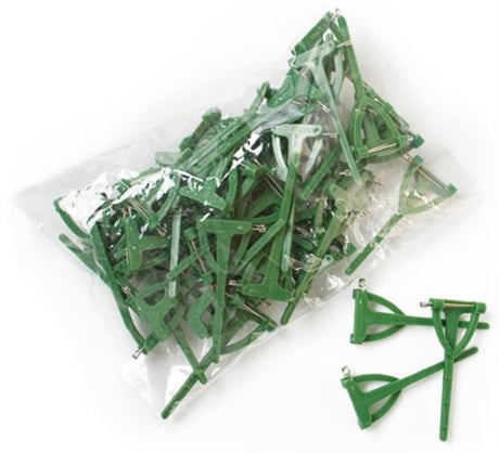 Corsage Buttonhole Pins - Pack 100, durable clips for securely attaching corsages and boutonnieres at events.