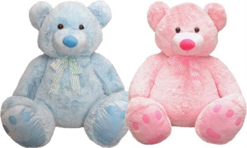 Soft Toy - Roly Bear (Pink and Blue) (CROL4PB)