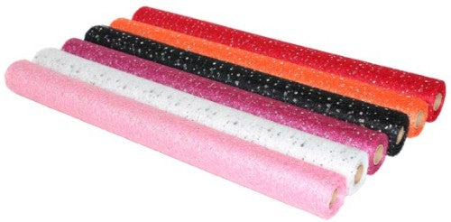 Black diamond mesh roll measuring 60cm x 10m, perfect for fencing, crafting, and enhancing security with stylish visibility.