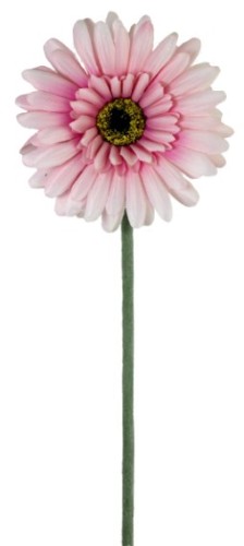 Vibrant pink silk gerbera flowers, 57cm tall, perfect for centerpieces and lasting home decor.