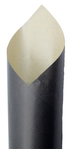 Double-sided kraft gift wrap in black and brown, 59cm x 60cm, eco-friendly, 10 sheets for stylishpresentations.