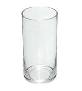 Modern 40cm cylinder vase with a polished finish, perfect for fresh flowers or dried arrangements in any decor.