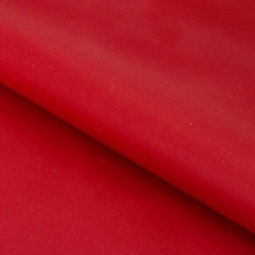 High-quality solid red kraft paper roll, 50m long and 50cm wide, perfect for wrapping gifts and crafting projects.