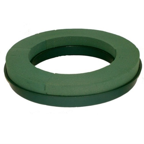 Premium 25cm Flower Foam Aspac Ring for secure floral arrangements, ideal for centerpieces and bouquets.