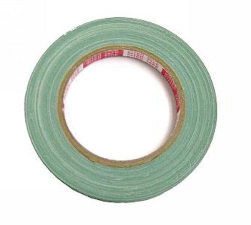 Green Pot Tape (PT12) for plant support, 1/2 inch wide and 25 meters long, durable and weather-resistant for indoor/outdoor use.