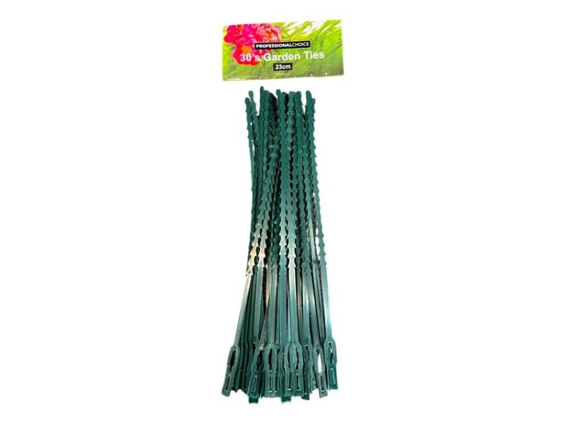 Durable 23cm garden ties in 48 packs, 30 pieces each, ideal for supporting and organizing plants in your garden.