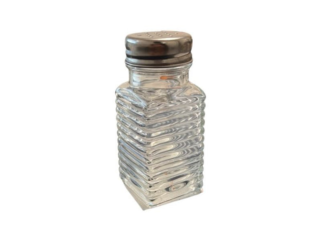 Set of 72 MAX Brand 70ml glass spice jars for stylish kitchen organization and freshness retention.
