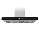 Sleek Midea 90cm T-Shape Rangehood with touch controls, powerful 290W motor, and efficient dual venting options.