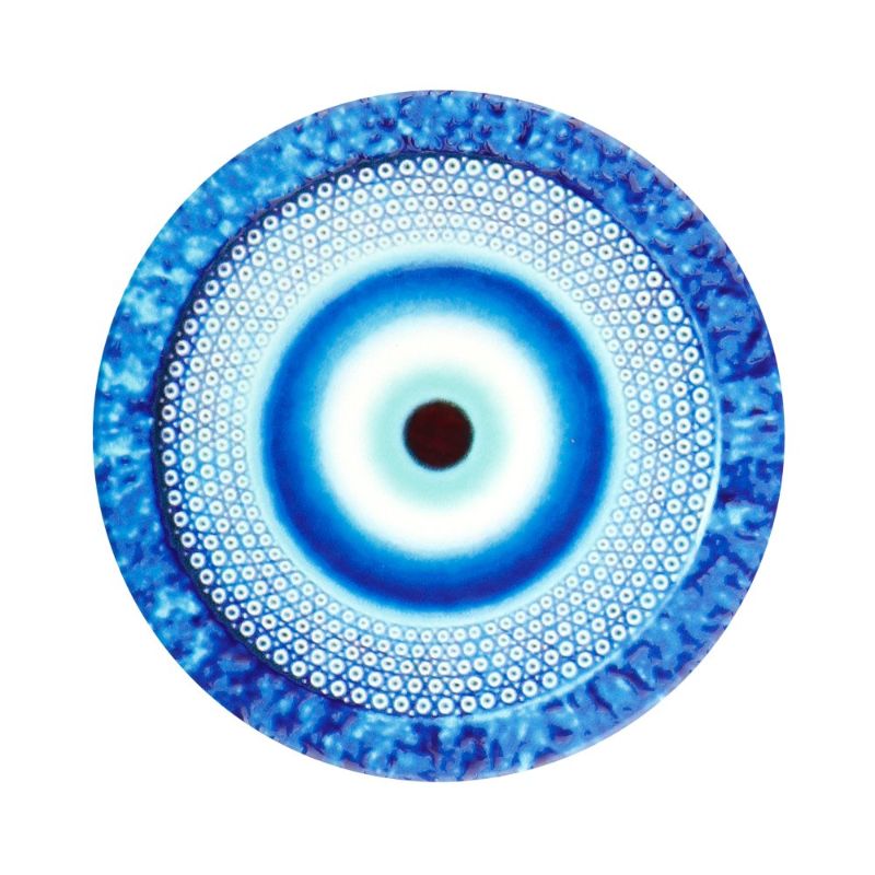Ceramic Coaster - Evil Eye 1 Small (11cm)