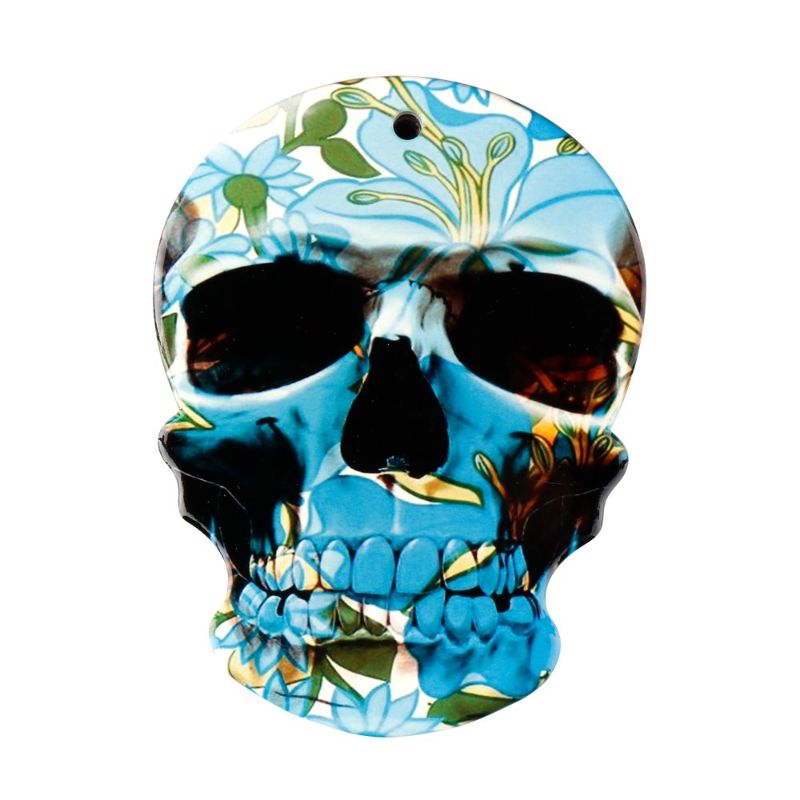 Ceramic Coaster - Day of the Dead Sugar Skull 2 (20cm)