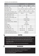Midea 26L LPG Gas Water Heater M2605 with LED display, Wi-Fi control, and inverter fan for efficient hot water heating.