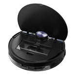 Midea M7 Robot Vacuum Cleaner with 4000 Pa suction, 5200 mAh battery, smart APP control, and compact design for efficient cleaning.