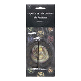 Ostara Dragon air freshener featuring vibrant artwork and honey scent, perfect for adding fantasy to any space.