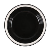 Gothicat Print Food Bowl with black cats, bats, and moons; stylish and stable for enchanted pet mealtimes.