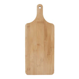 King of the Kitchen Bamboo Chopping Board, 46x19 cm, perfect for food prep and stylish serving. Ideal Father's Day gift.