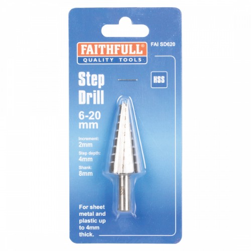 FAITHFULL Step Drill 6-20