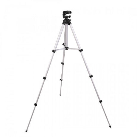 JOHNSON Tripod 20 with durable aluminum construction and adjustable pan/tilt head for precise laser leveling projects.