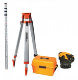 JOHNSON Auto Level, a 26X automatic leveling tool, features a durable, weather-resistant design for precise site preparation.