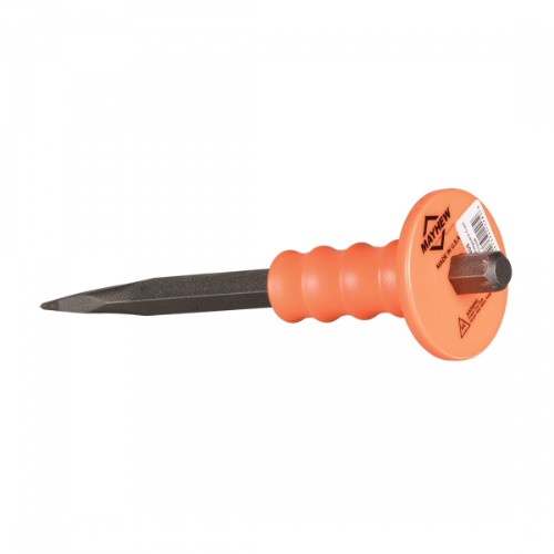 MAYHEW Cold Chisel 300*25mm, rugged tool for cutting and shaping in engineering, features rust prevention and shot blast finish.