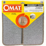 High-quality MONUMENT soldering pad, 300mm x 300mm, resists up to 600°C, made from woven glass fabric.