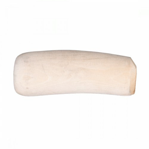 Curved wood handle for MARSHALLTOWN finishing trowels, designed for comfort and precision in drywall and plaster projects.