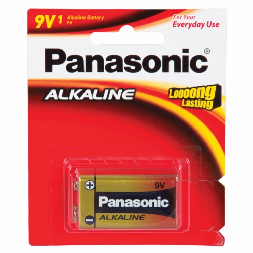 PANASONIC NZ Batteries 9V 1pc