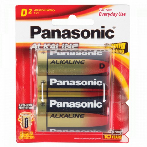 PANASONIC NZ Batteries D-2pc