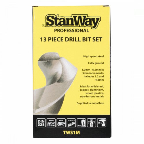 STANWAY Drill Set 13pc