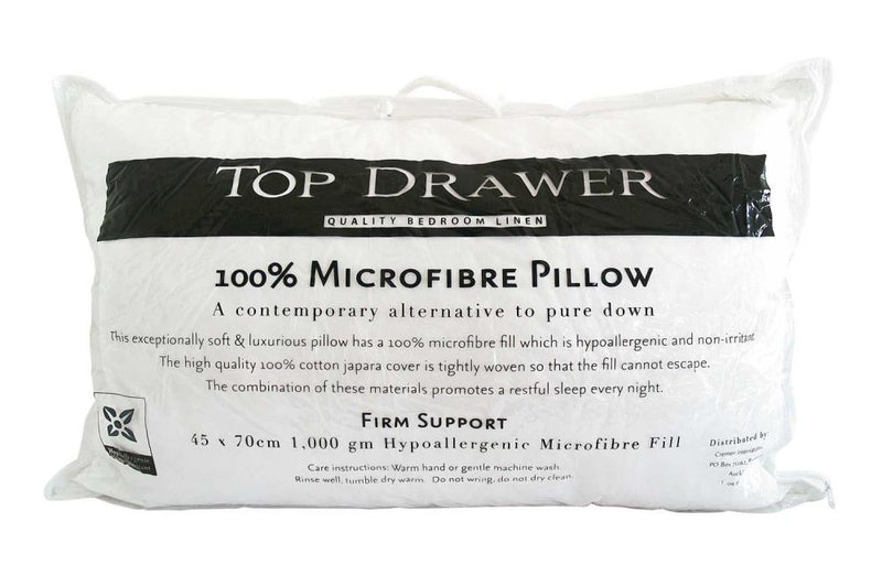 Pillow - Microfibre (Top Drawer) - Firm