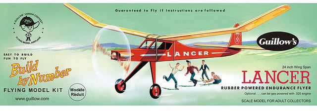 B.B.N Lancer balsa glider kit with 24-inch wingspan, perfect for educational fun and model building among hobbyists and students.