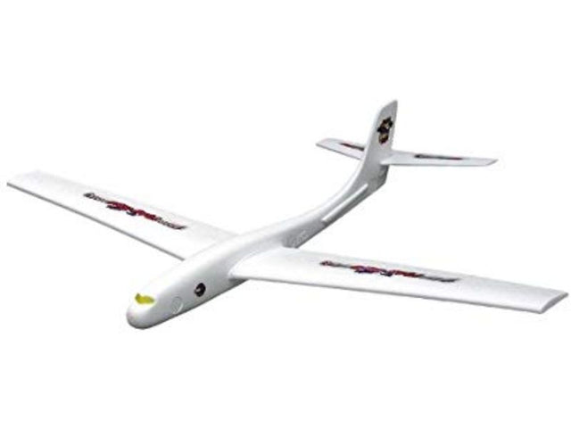 Flying Eagle Foam Sailplane balsa kit, 4-foot wingspan, includes 6 unassembled models for creative flying fun.