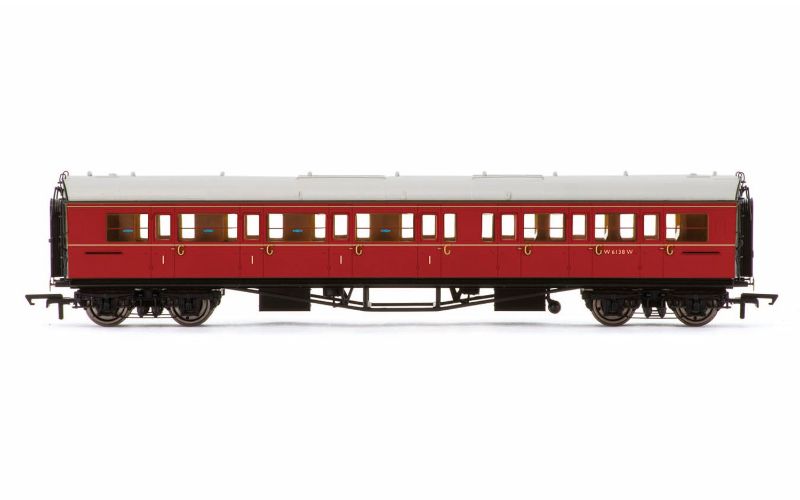 Hornby BR Collett CC Maroon CompLH model train accessory, detailed 1/76 scale, perfect for authentic railway layouts.