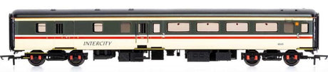 Hornby BR Intercity Mk2F Brake 2nd Open 9525 model train, detailed 1/76 scale replica for railway enthusiasts.