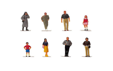 Intricately detailed 1/76 scale figurines for adding life and character to your Hornby model railway layout.