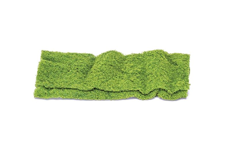 Light green foliage for model trains, enhancing landscapes with realistic detail in 1/76 scale by Hornby.