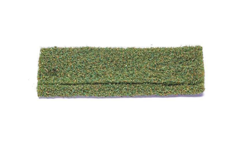 Olive green foliage for model railways, 220mm x 220mm, adds realistic greenery to dioramas and layouts by Hornby.