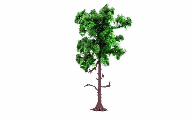 Detailed Hornby Medium Pine Tree model for 1/76 scale layouts, perfect for enhancing dioramas and railway scenes.