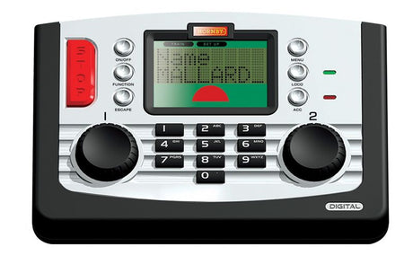 Hornby DCC Unit Elite: advanced digital controller with twin control, LCD display, USB connectivity, and powerful 4 amp transformer.