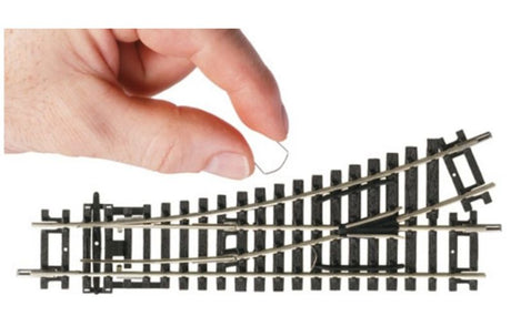 DCC Electric Point Clips for Hornby Digital model railway, ensuring smooth and reliable point operation. Pack of 20 clips.