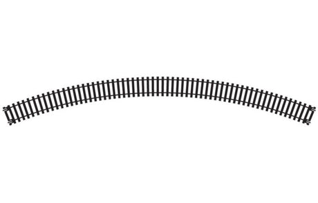 Hornby 4th Radius Double Curve track for model trains, enhancing layouts with smooth turns and durable design.