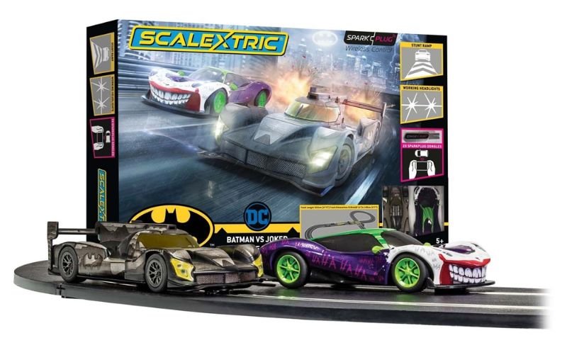 Slot Cars & Accessories Set - Spark Plug Set Batman VS Joker