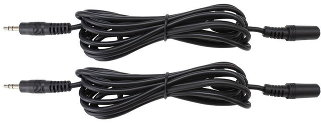 Premium 2-meter extension cables for slot car controllers, enhancing racing flexibility and comfort with automatic braking feature.