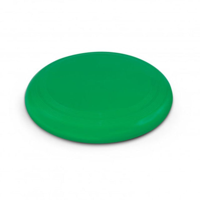 Set of 12 small green flying discs, perfect for outdoor play and recreational activities for ages 5 and up.