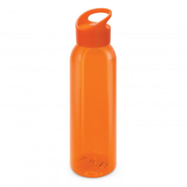 Set of 6 vibrant orange 700ml Tritan bottles with secure lids, carry handles, and BPA-free for safe hydration.