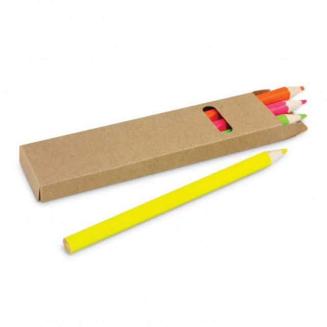 Vibrant highlighter pencil pack featuring 96 colors in a stylish natural kraft box, ideal for precise highlighting and creativity.