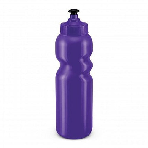 Set of 12 vibrant purple 500ml BPA-free drink bottles with leak-resistant sipper lids, perfect for hydration on the go.