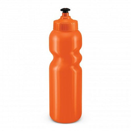 Set of 12 vibrant orange sipper bottles, 500ml, BPA-free, leak-resistant lids, perfect for hydration on-the-go.