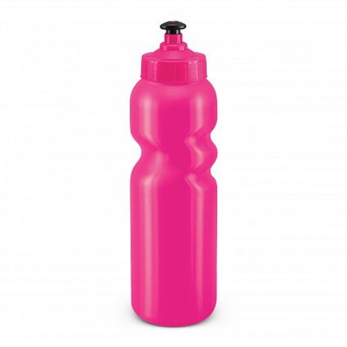 Set of 12 vibrant pink BPA-free 500ml drink bottles with leak-resistant sipper lids for stylish hydration on the go.