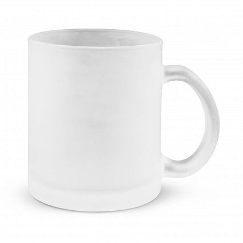 Set of 12 frosted clear Venetian Glass coffee mugs, elegantly designed for versatile beverage enjoyment and gift giving.